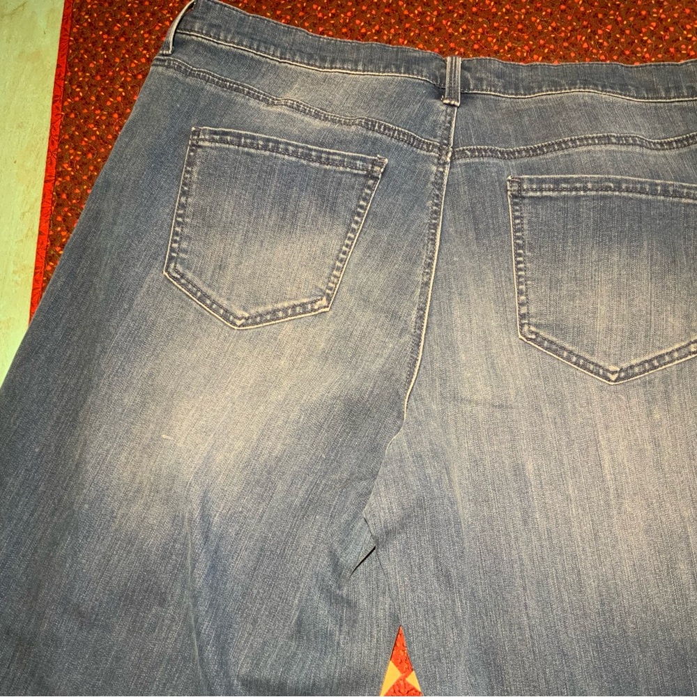 Gloria Vanderbilt Wide Leg Jeans size 18W - Picture 4 of 8
